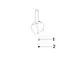 DORNBRACHT-Griff-fuer-Waschtisch-Wand-ERSATZTEILE-90206602400-D-30-x-30-x-100-mm-Chrom-90206602400-00 gallery number 1